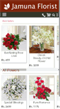 Mobile Screenshot of jamunaflorist.com